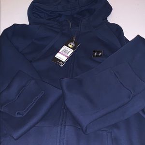 Under Armour full zip hoodie sweatshirt size 2XL
